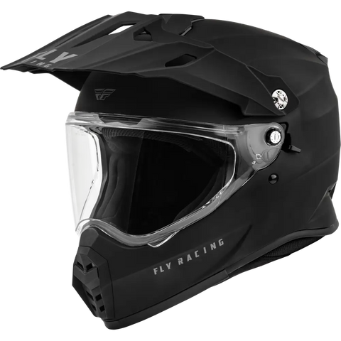Casco Fly Racing Trekker Solid Matt Black