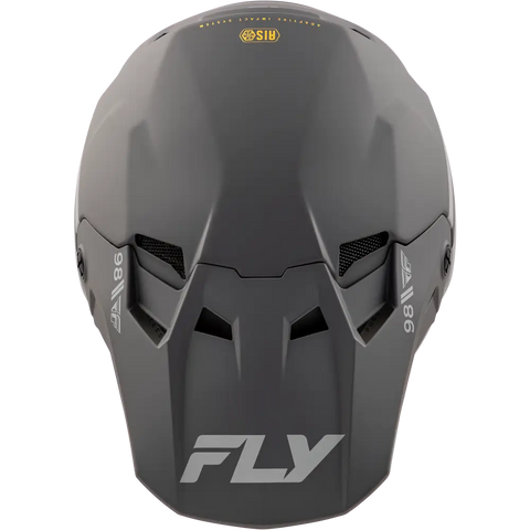 Casco para Niño Fly Racing Youth Formula CC Objective Matte Black/Grey