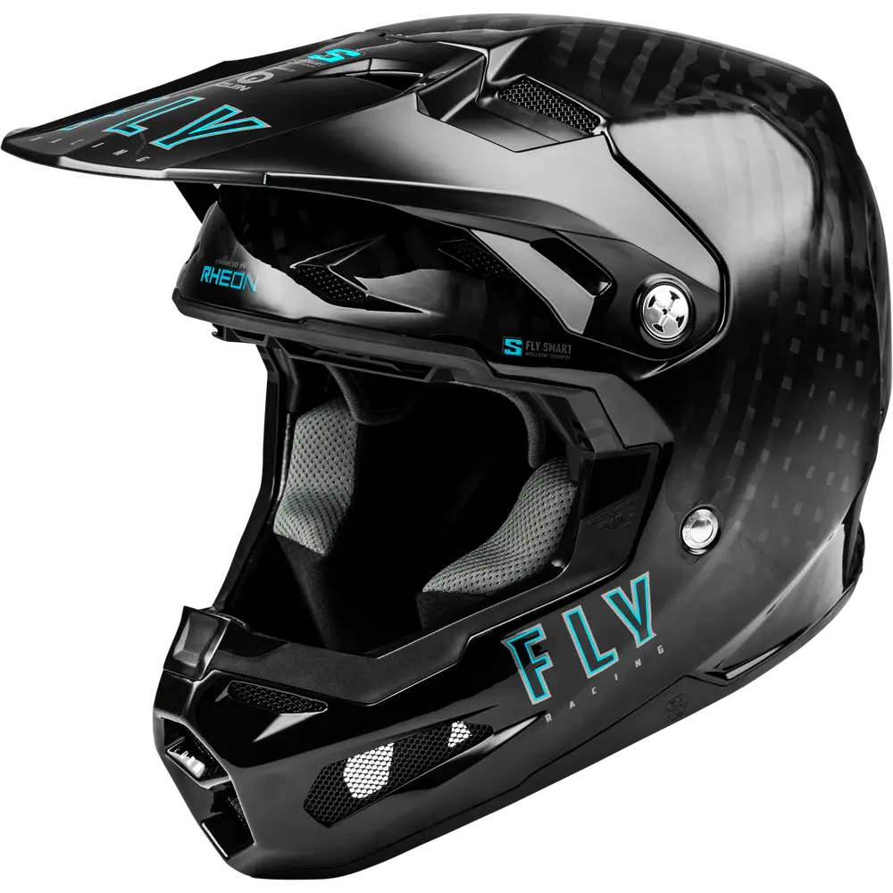 Casco para Niño Fly Racing Youth Formula S Carbon Black