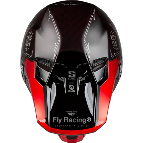 Casco para Niño Fly Racing Youth Formula S Carbon Legacy Black/Red