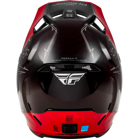 Casco para Niño Fly Racing Youth Formula S Carbon Legacy Black/Red
