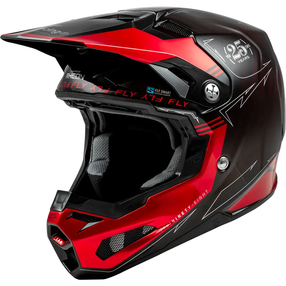 Casco para Niño Fly Racing Youth Formula S Carbon Legacy Black/Red