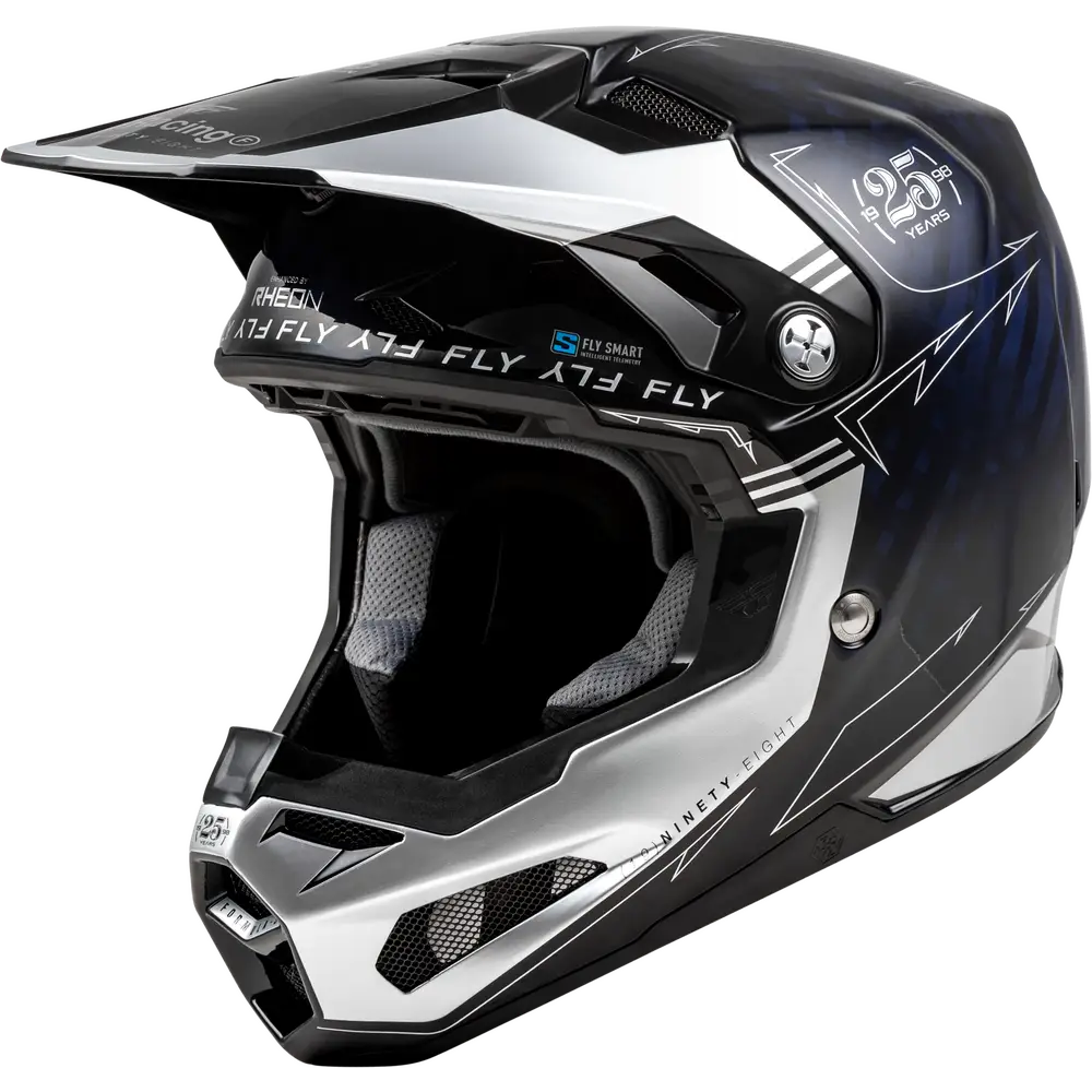 Casco para Niño Fly Racing Youth Formula S Carbon Legacy Navy/Silver