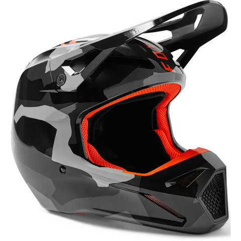 Casco Fox Racing V1 Bnkr Grey Camo