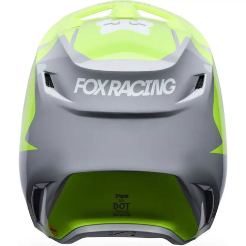 Casco Fox Racing V1 Frame Grey/Lime