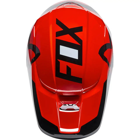 Casco Fox Racing V1 Lux Fluo Red (Talla S)
