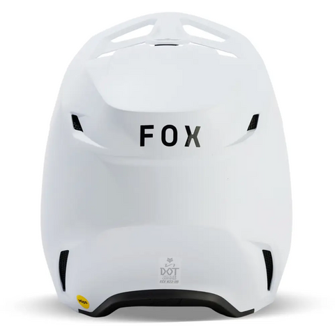 Casco Fox Racing V1 Solid Matte White