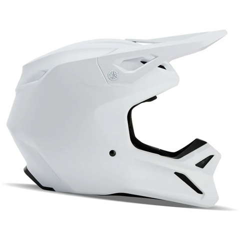 Casco Fox Racing V1 Solid Matte White