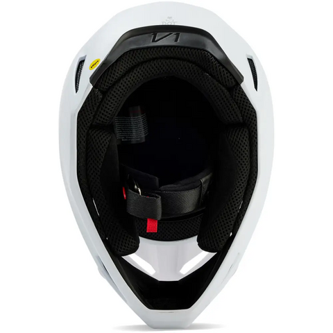 Casco Fox Racing V1 Solid Matte White