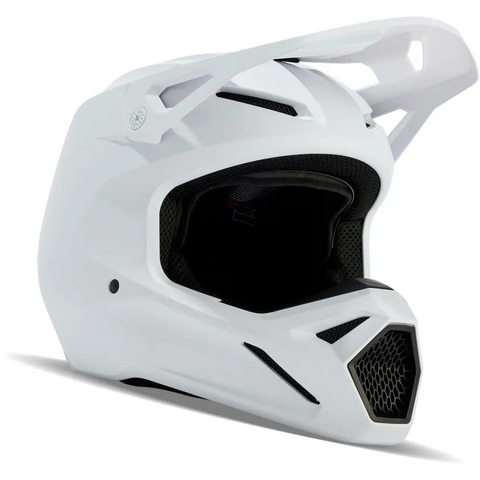 Casco Fox Racing V1 Solid Matte White