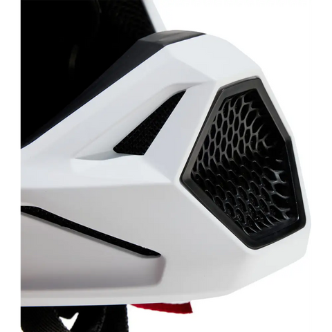 Casco Fox Racing V1 Solid Matte White