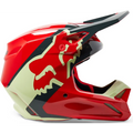 Casco Fox Racing V1 Xpozr Fluo Red