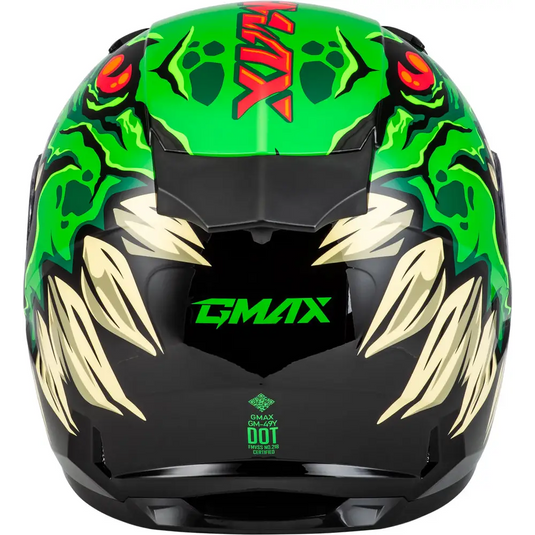 Casco GMax Para Niño Youth GM49Y Drax Green