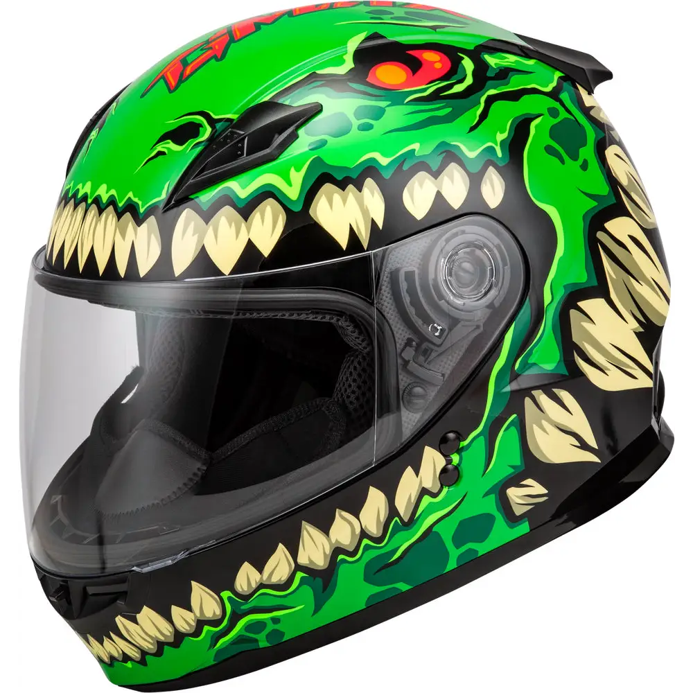 Casco GMax Para Niño Youth GM49Y Drax Green