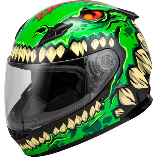 Casco GMax Para Niño Youth GM49Y Drax Green