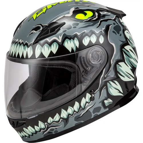 Casco GMax Para Niño Youth GM49Y Drax Grey