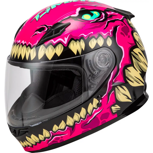 Casco GMax Para Niño Youth GM49Y Drax Pink