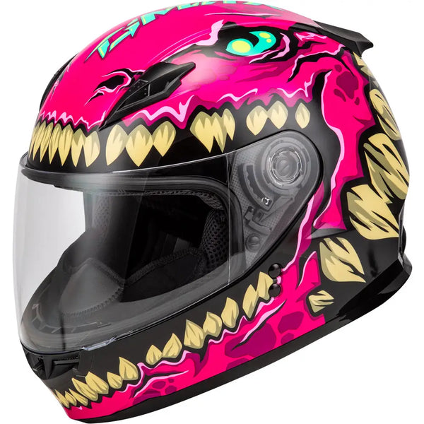 Casco GMax Para Niño Youth GM49Y Drax Pink