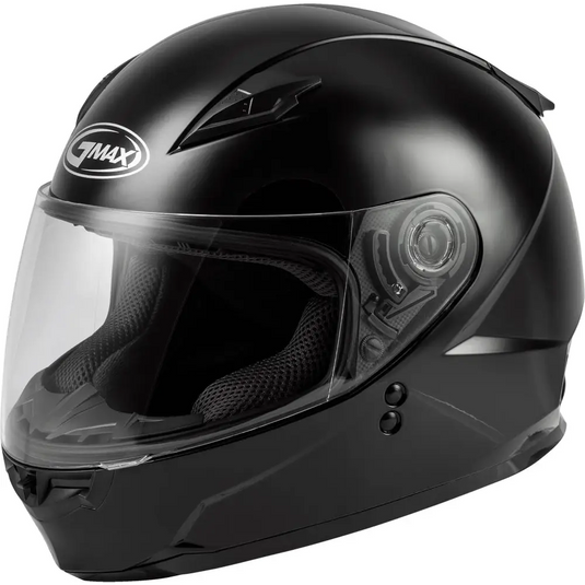 Casco GMax Para Niño Youth GM49Y Solid Black