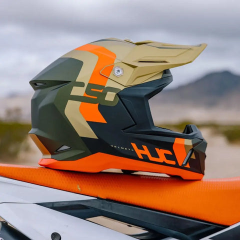 Casco HJC C50 Primal MC-6HSF