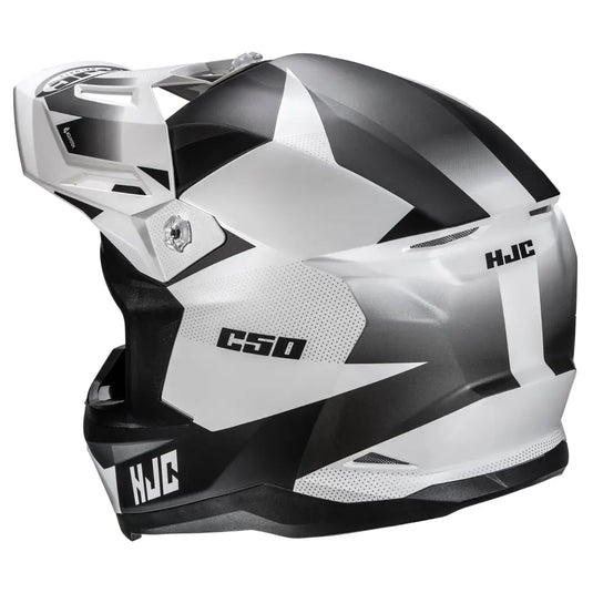 Casco HJC C50 Slide MC-10SF Matte Black/White