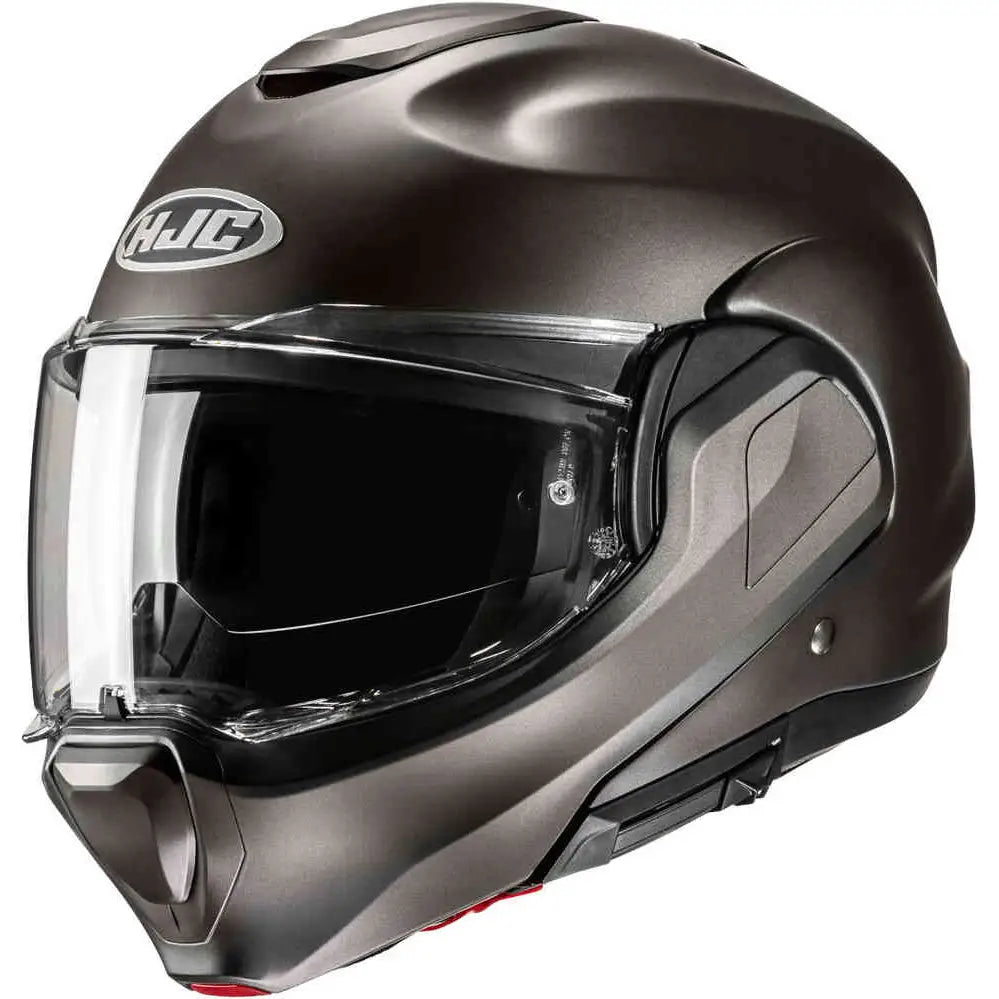 Casco HJC F100 Solid Semi Flat Titanium