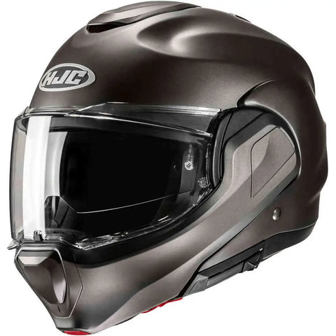 Casco HJC F100 Solid Semi Flat Titanium