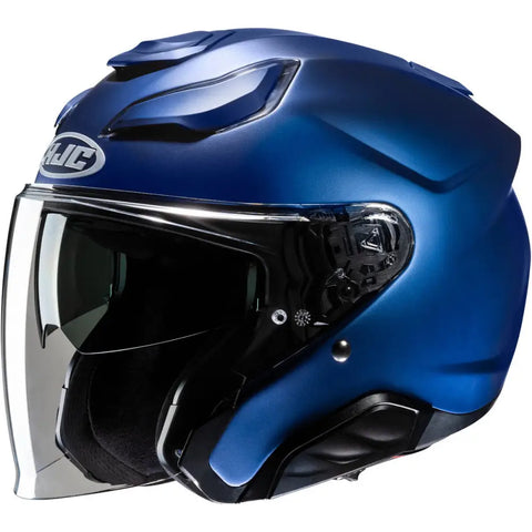 Casco HJC F31 Solid Semi Flat Metallic Blue