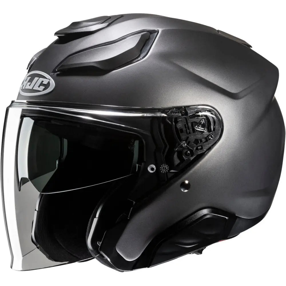 Casco HJC F31 Solid Semi Flat Titanium
