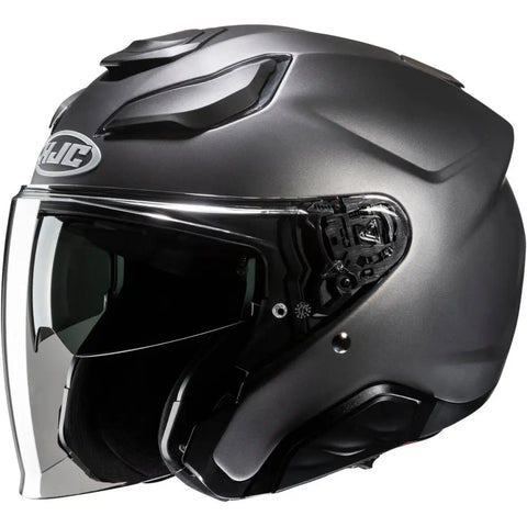 Casco HJC F31 Solid Semi Flat Titanium