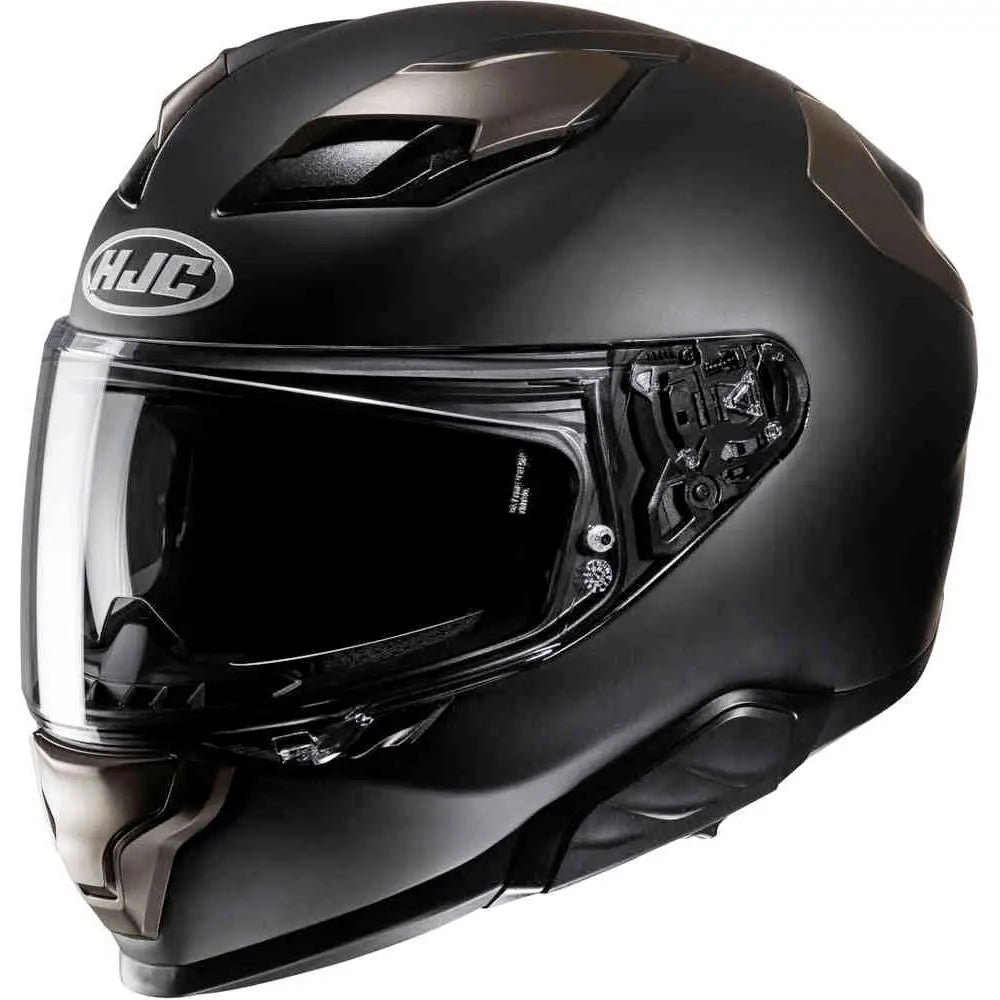 Casco HJC F71 Solid Semi Flat Black Titanium