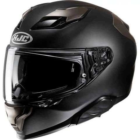 Casco HJC F71 Solid Semi Flat Black Titanium