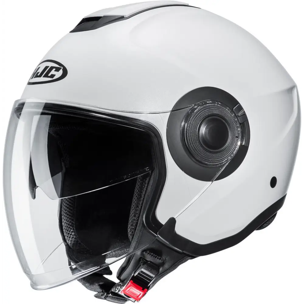 Casco HJC i40N Solid Semi Flat Pearl White