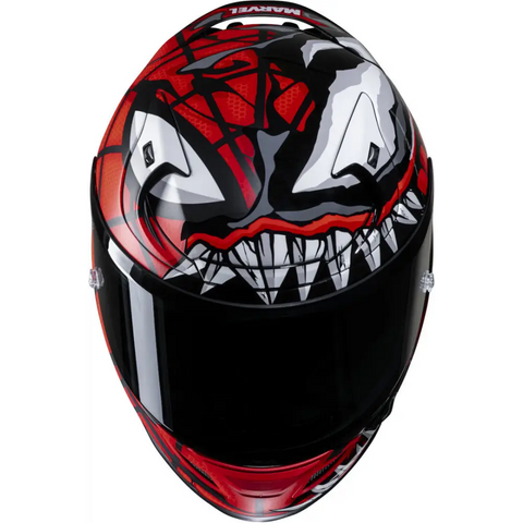 Casco HJC RPHA 12 Maximized Venom Marvel Moto Rad Mexico