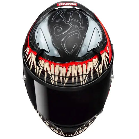 Casco HJC RPHA 12  Venom 3 Marvel MC1SF