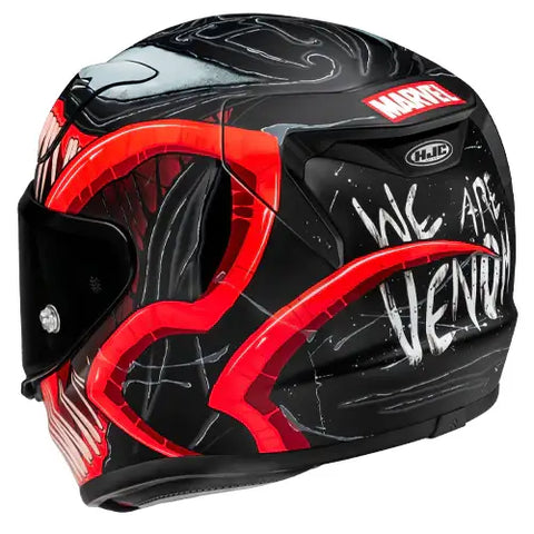 Casco HJC RPHA 12  Venom 3 Marvel MC1SF