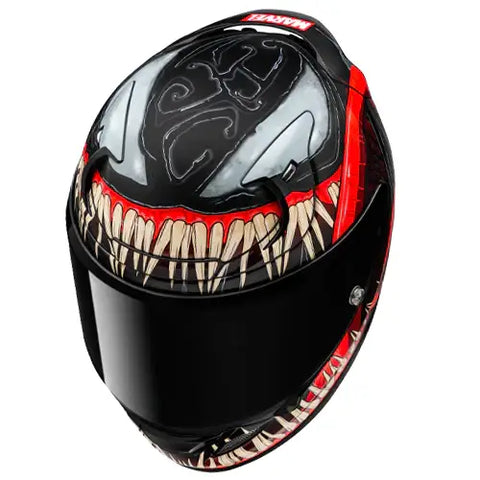 Casco HJC RPHA 12  Venom 3 Marvel MC1SF