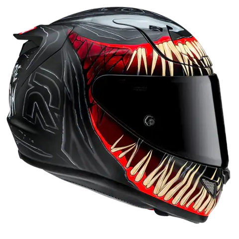 Casco HJC RPHA 12  Venom 3 Marvel MC1SF