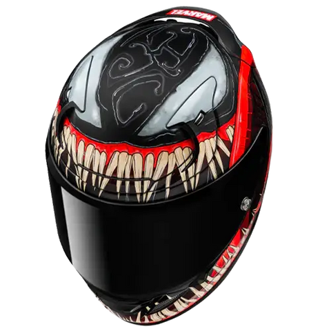 Casco HJC RPHA 12  Venom 3 Marvel MC1SF