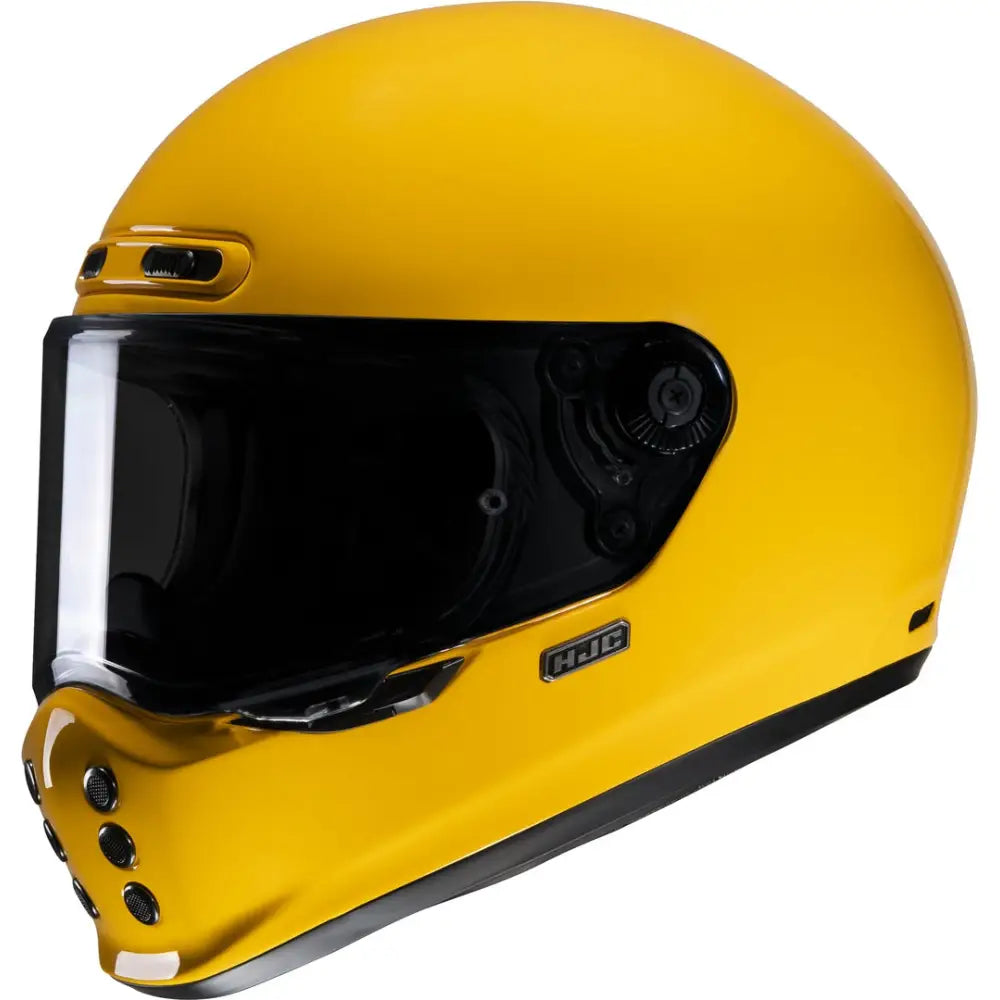 Casco HJC V10 Solid Deep Yellow