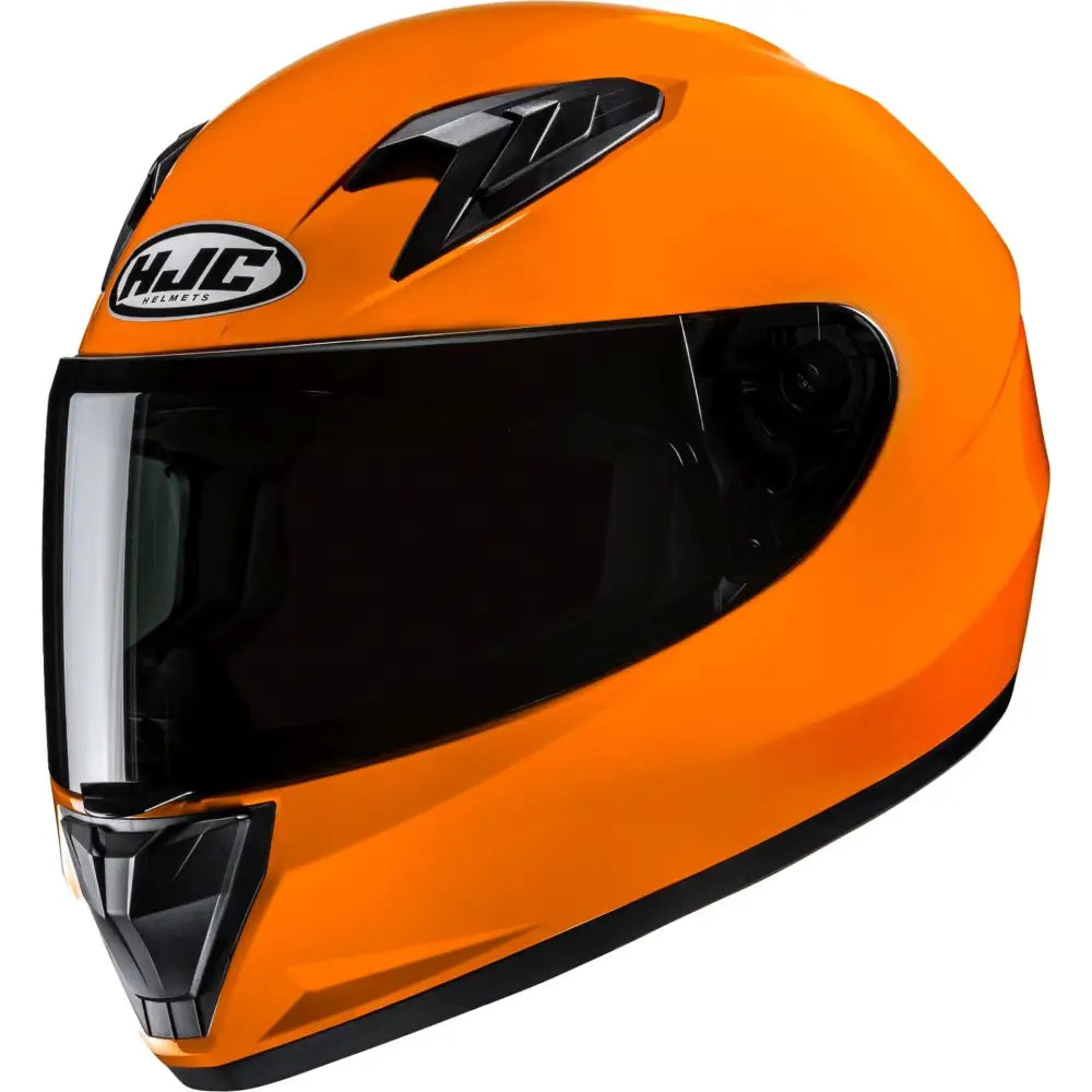 Casco HJC Y10 Para Niño Solid Orange Tramonto