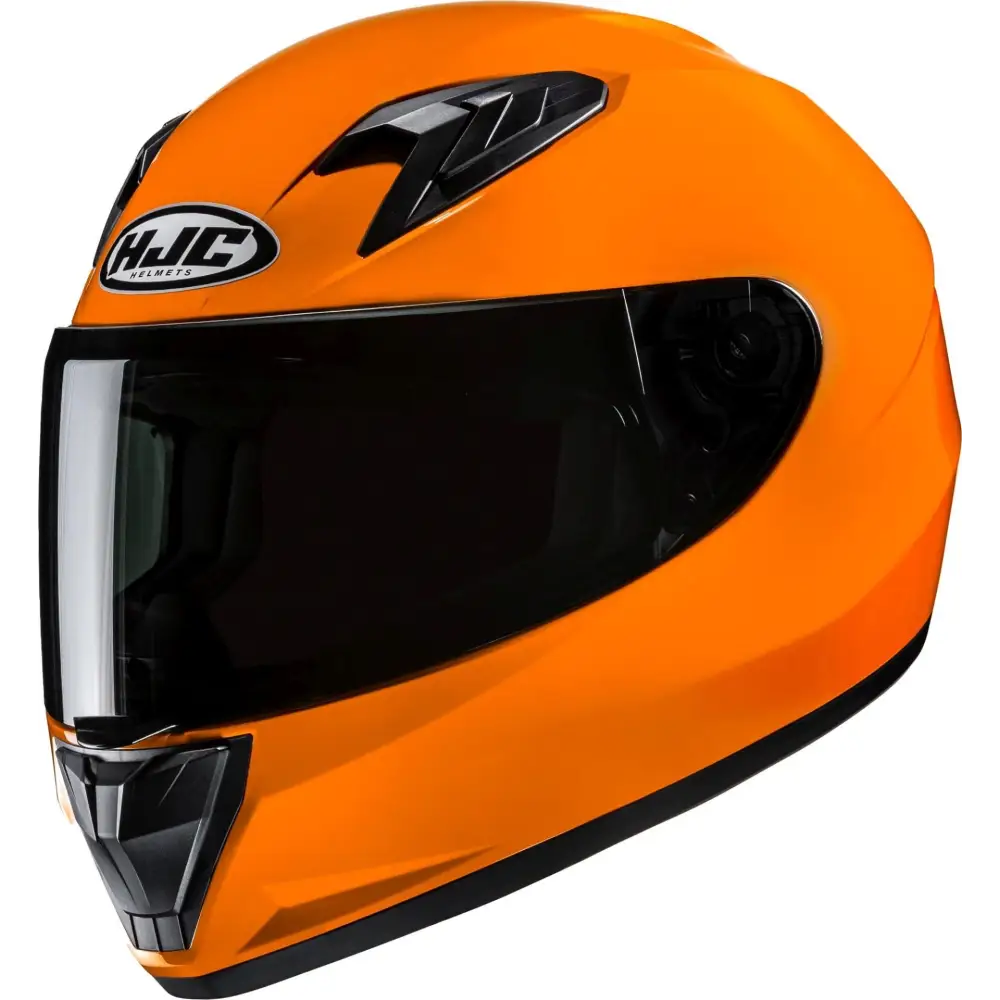 Casco HJC Y10 Para Niño Solid Orange Tramonto
