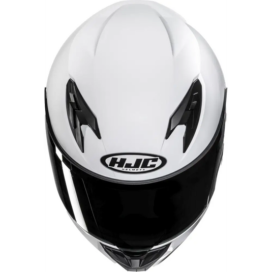 Casco HJC Y10 Para Niño Solid Pearl White