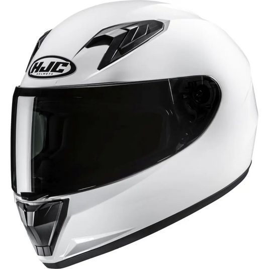 Casco HJC Y10 Para Niño Solid Pearl White