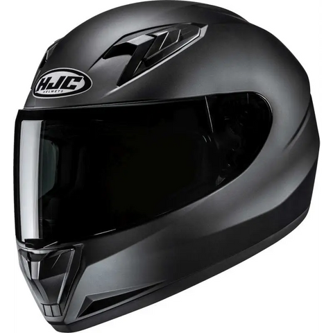 Casco HJC Y10 Para Niño Solid Semi Flat Black
