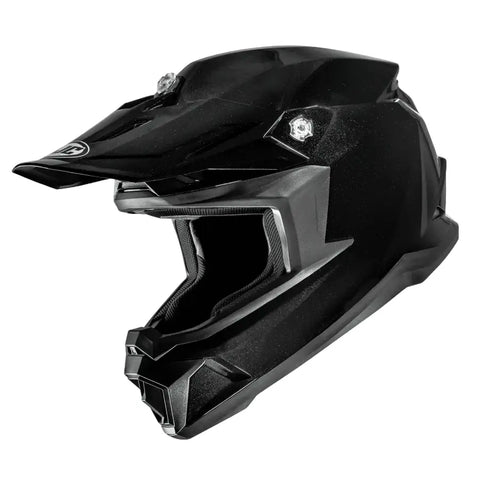 Casco HJC Y50 Para Niño Solid Metal Black