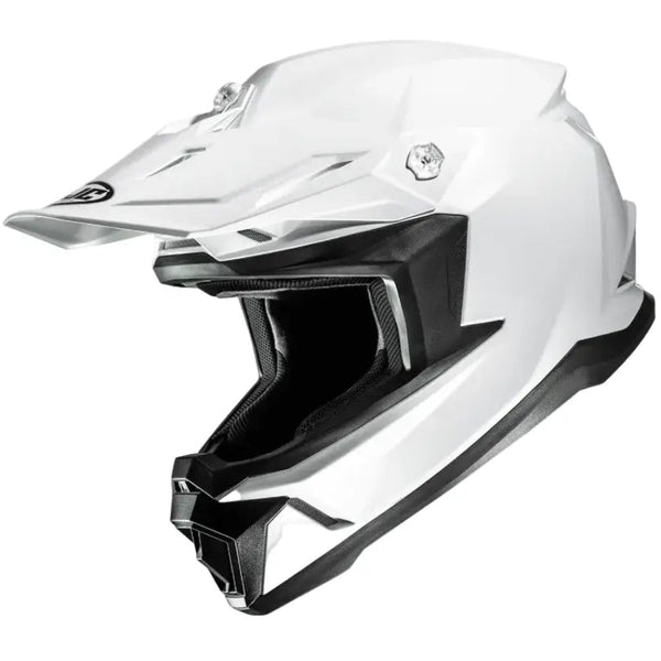 Casco HJC Y50 Para Niño Solid Pearl White