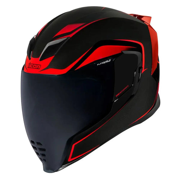 Casco Icon Airflite Crosslink Red/Black