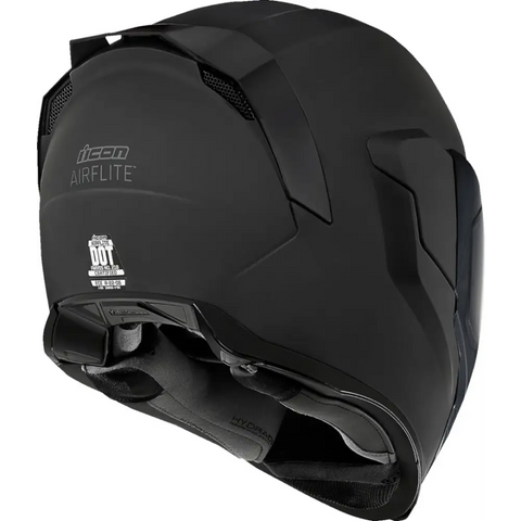 Casco Icon Airflite Dark Rubatone Black