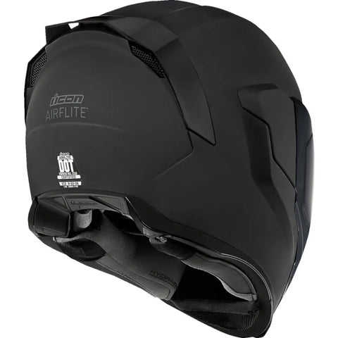 Casco Icon Airflite Dark Rubatone Black